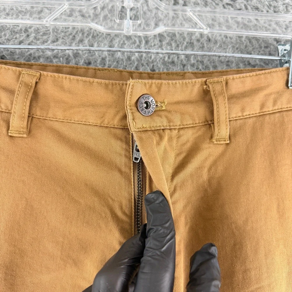 The North Face Motion Pants Men's 30 Brown Stretch Chino Hiking Outdoor Trousers